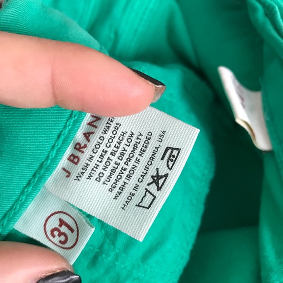 J Brand emerald pants - Picture 3 of 3